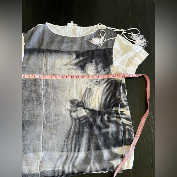 Gianfranco Ferre Black & White Vintage
 Top Woman's Face size 44 (USA 10) - Picture 4 of 10